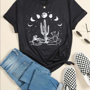 Fitted Western Graphic Tee
